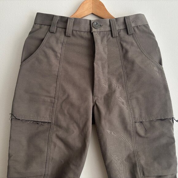 $995 - SONG FOR THE MUTE - 20.2 DJEBEL - Taupe Kick Crop Cargo Pant - EU46 US 29 - Picture 2 of 15